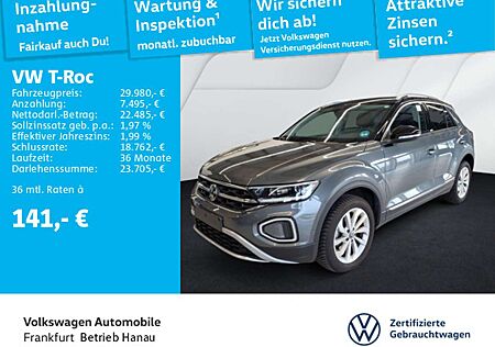 VW T-Roc Volkswagen 1.5 TSI DSG Style Navi LEDPlus DAB+ FrontA