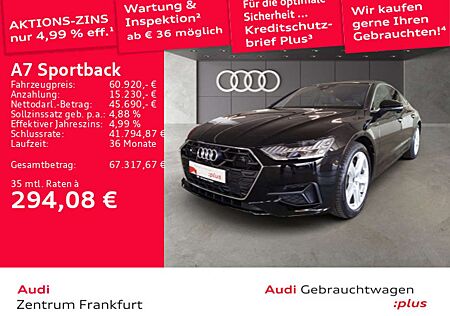 Audi A7 50 TFSI e quattro S tronic MatrixLE