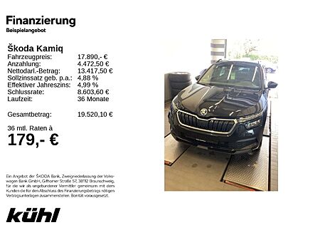 Skoda Kamiq 1.0 TSI Clever Panorama fest,Sport Fahrwer