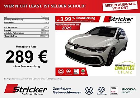 VW Golf Volkswagen GTI 2.0TSI DSG 289,-ohne Anzahlung Harman Kardon