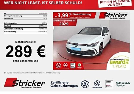 VW Golf Volkswagen GTI 2.0TSI DSG 289,-ohne Anzahlung Harman Kardon