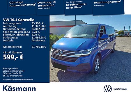 VW T6 Volkswagen .1 Caravelle Comfortline LR 2.0TDI LED KAM 9 S