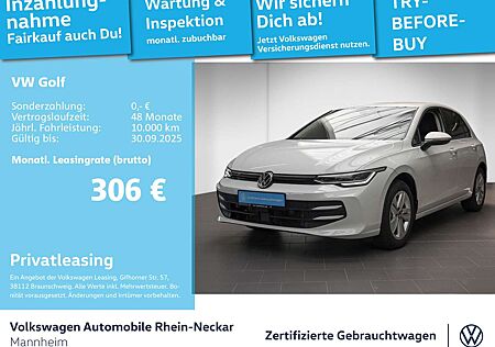 VW Golf Volkswagen VIII 1.5 eTSI Life DSG GAR.2029 App-Connect