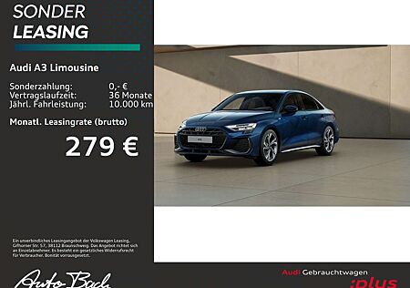 Audi A3 S line 30TFSI Stronic Navi LED virt
