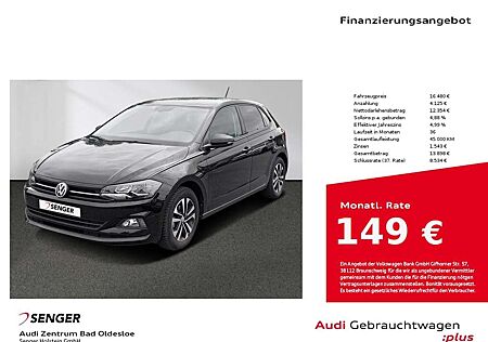 VW Polo Volkswagen 1.0 MPI United PDC SHZ Bluetooth