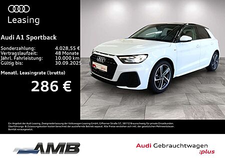 Audi A1 S line 25 TFSI LED/VC/Sitzhg/01.30G