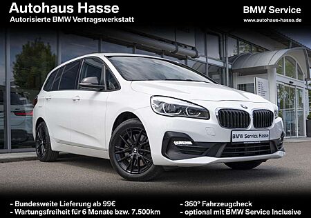 BMW 218d 218 Gran Tourer 7-Sitz NAVI AHK LED PANO AT-Motor