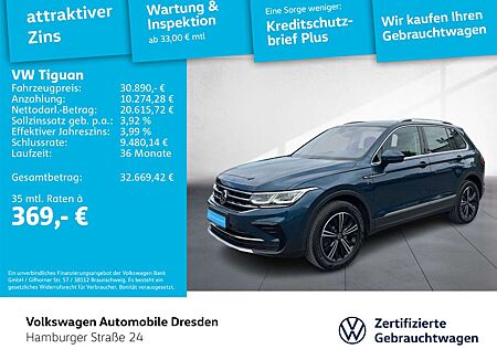 VW Tiguan Volkswagen Elegance 2.0 TSI DSG 4M IQ AHK APP AREA