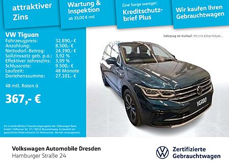 VW Tiguan Volkswagen Elegance 2.0 TSI DSG 4M AHK IQ AREAVIEW