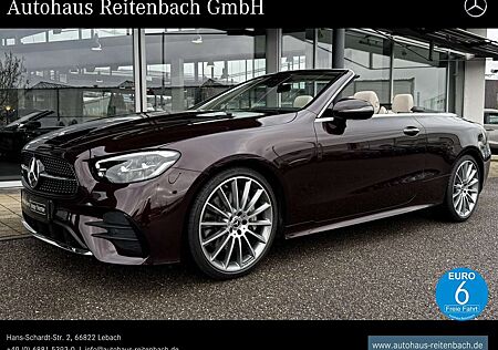 Mercedes-Benz E 300 CABRIO AMG+BURMEST 360°+LEDER+MEMO+LED+20"