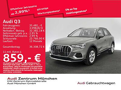 Audi Q3 40 TFSI qu. S tronic advanced Virtual/LED