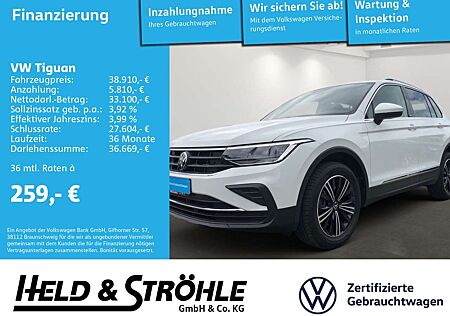 VW Tiguan Volkswagen MOVE 2.0 TSI DSG 4M AHK STDHZG PANO KAM
