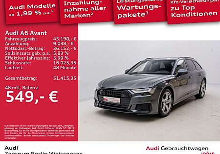 Audi A6 45 TFSI S-TRO*QUA*S-LINE*STHZG*PANO*ACC