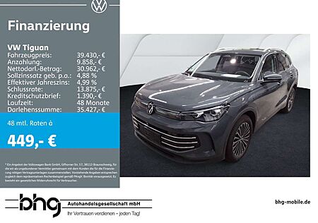 VW Tiguan Volkswagen 1.5 eTSI DSG Elegance Anhängevorrichtung