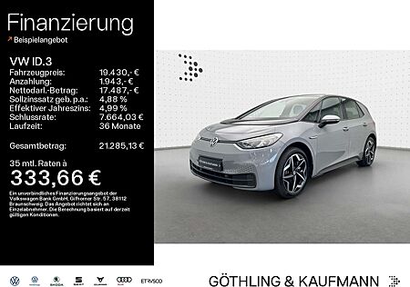 VW ID.3 Volkswagen Pure Performance City*NAVI*SHZ*19Zoll*ACC*