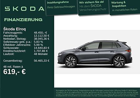 Skoda Elroq 85x Sportline 82 kWh ADVANCED AHK HuD 360°