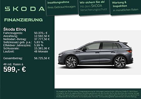 Skoda Elroq 85x Sportline 82 kWh 210 kW 360° AHK HuD