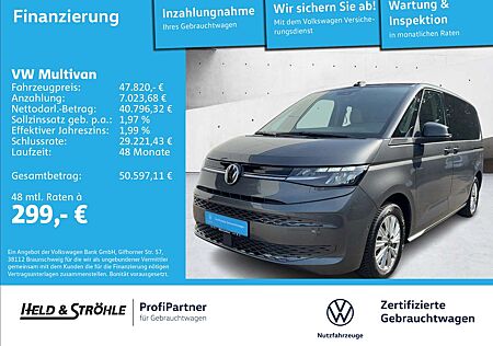 VW T7 Multivan Volkswagen Life 2.0 TDI DSG 7SITZE AHK LED NAVI