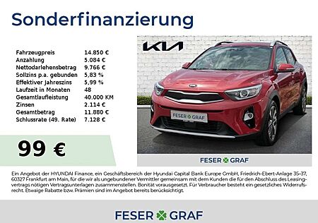 Kia Stonic 1.0 T PLATINUM Navi Leder 8-fach-bereift