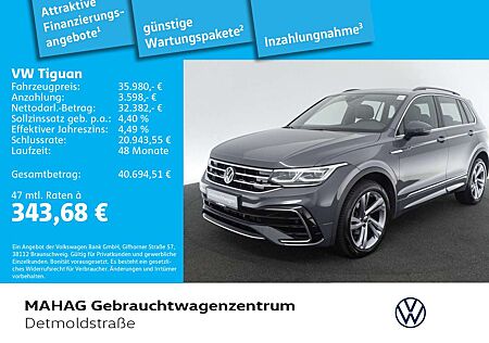 VW Tiguan Volkswagen 2.0 TDI 4Mot. R-Line AHK Navi LED Kamera