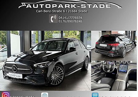 Mercedes-Benz C 300 d T-Mod AMG Night Pano Massage HUD VOLL