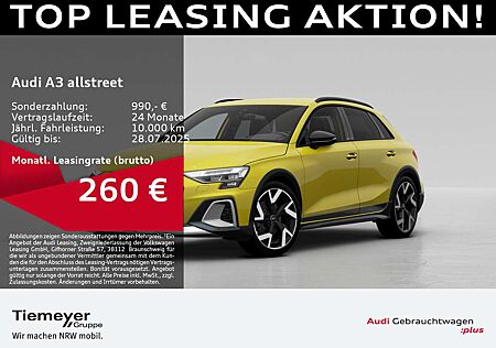 Audi A3 Allstreet 35 TFSI S LINE LM19 LEDER SONOS MAT