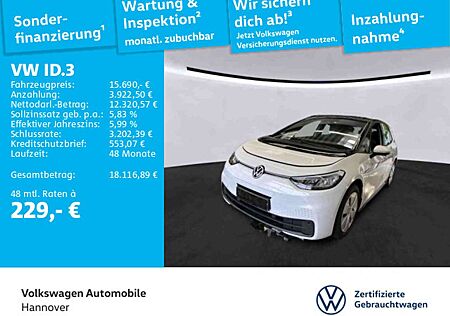 VW ID.3 Volkswagen Pure Performance City Navi LED PDC ACC DAB+