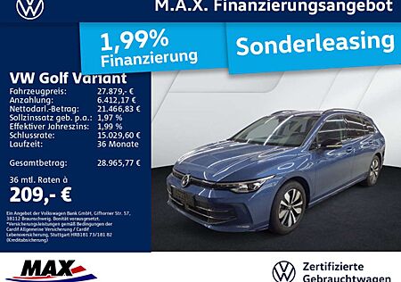 VW Golf Variant Volkswagen Golf VIII Variant 1.5 eTSI DSG GOAL AHK+NAVI+ACC