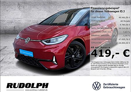 VW ID.3 Volkswagen GTX 1-Gang-Automatik HUD Navi SHZ HarmanKardon Pan