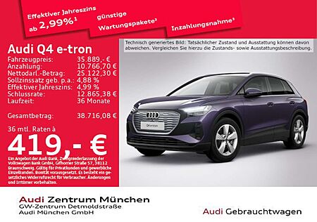 Audi Q4 e-tron 40 Pano/Wärmep./NaviPro/Kamera