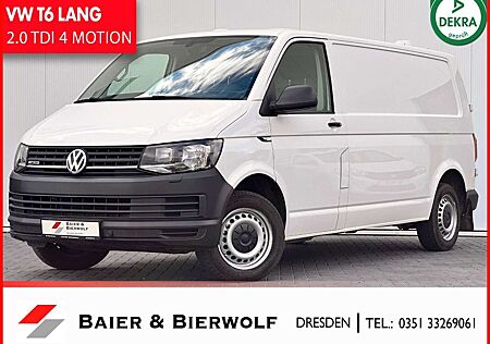 VW T6 Transporter Volkswagen T6 2.0 TDI KASTEN LANG 4MOTION KLIMA AHK MWST.