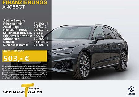 Audi A4 40 TFSI Q 2 x S LINE LM19 KAMERA NAVI+