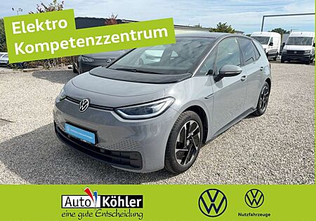 VW ID.3 Volkswagen Pro Batterieenergieinhalt: 62 kWh (Brutto)