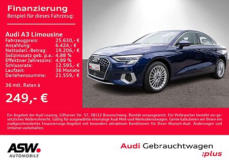Audi A3 advanced 30TDI S tronic LED NAVI VC
