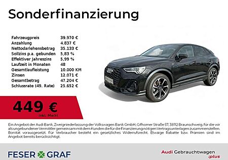 Audi Q3 Sportback S-line 35 TFSI S-tronic LED/Navi+/SHZ/Ka