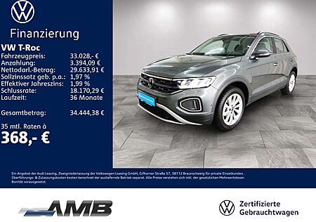 VW T-Roc Volkswagen Life 1.5 TSI DSG/ACC/RFK/Standhzg/02.30Gar