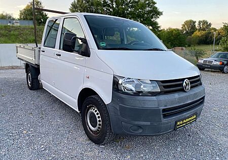 VW T5 Transporter Volkswagen Pritsche Doppelkabine TÜV Neu*Service Neu