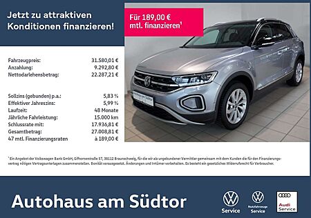 VW T-Roc Volkswagen Style 1.5 TSI DSG | LED ACC AHK PDC