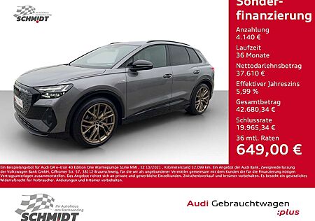 Audi Q4 e-tron 40 Edition One Wärmepumpe SLine MMI