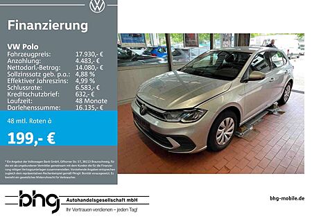 VW Polo Volkswagen 1.0 TSI OPF Life