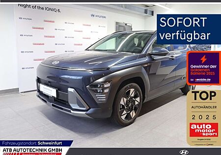 Hyundai Kona Prime 1.6 Hybrid GDI DCT AHK-abnehmbar Navi Leder