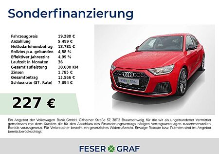 Audi A1 Sportback 30 TFSI Sport V-Cockpit PDC SHZ 17"