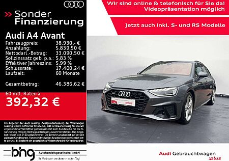 Audi A4 40 TFSI quattro S-line LED/Navi/Kamera/