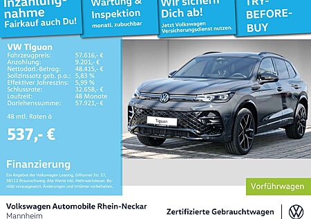 VW Tiguan Volkswagen R-Line 2.0 TSI OPF 4MOTION DSG AHK LED