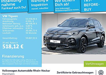 VW Tiguan Volkswagen 2.0 TSI R-Line 4Motion AHV sound uvm