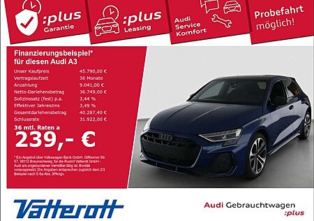 Audi A3 Sportback 35 TDI S line HUD AHK Pano Carbon