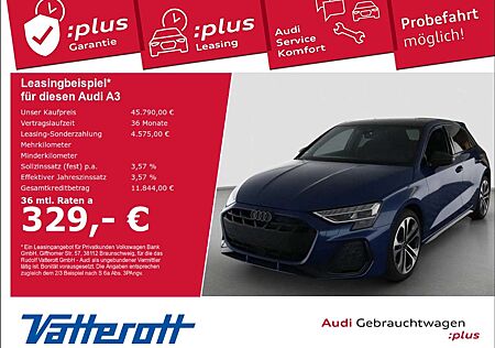 Audi A3 Sportback 35 TDI S line HUD AHK Pano Carbon