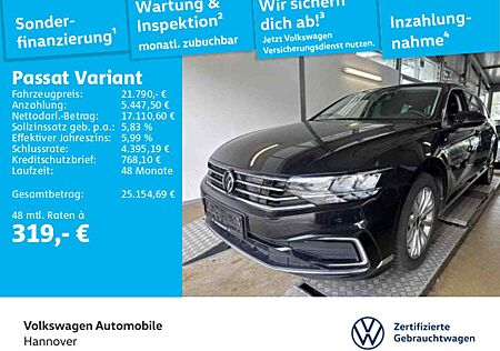 VW Passat Variant Volkswagen GTE 1.4 TSI DSG Navi LED Kamera P