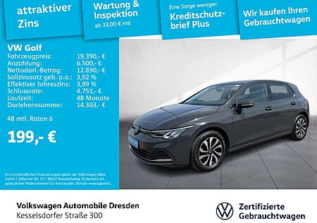 VW Golf Volkswagen VIII 2.0 TDI Active Navi LED Sitzhzg.