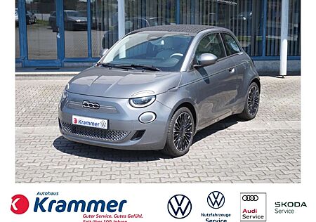 Fiat 500E Cabrio e La Prima *R-Kamera*LED*SHZ*Navi*